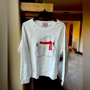 Coca Cola coke sweatshirt polar bears nwt small wildfox